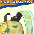 thumbnail image 5 of Lemon and Slice Yellow Pattern 17" School Backpacks for Teens,Waterproof Oxford Fabric,S-Shape Padded Straps for School,Travel,Hiking,Camping, 5 of 6