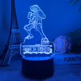 thumbnail image 1 of Luffy Chopper Zoro-figuras de Anime de una pieza, luz nocturna de Manga, lámpara de dormitorio acrílica, regalo de cumpleaños para niños, 35 modelos, 7/16, 1 of 4