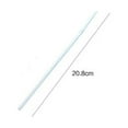 thumbnail image 4 of Teissuly Flexible Disposable Plastic Drinking Straws - 7.75" High - Assorted Colors Striped [400 Pack], 4 of 7