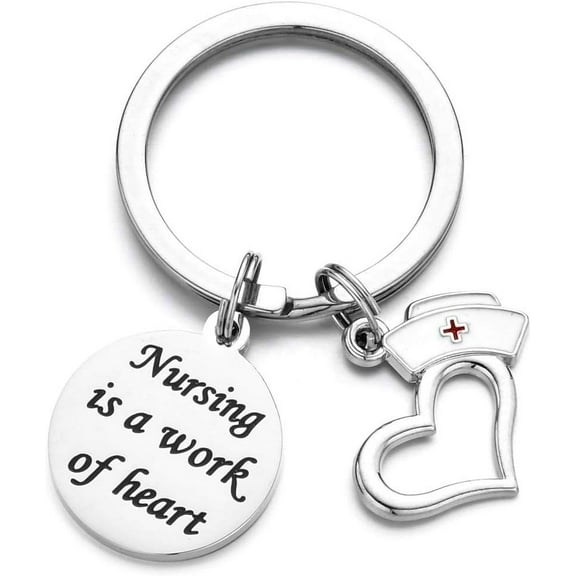 Nurse Gifts for Women Chakra Healing Beads Bracelet Thank You Gifts for Nurse Week Nursing is a Work of Heart