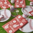thumbnail image 2 of Baseball Party Favor Gift Bags with Handles (Red, 5.3 x 9 x 3.15 in, 24 Pack), 2 of 7