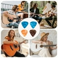 thumbnail image 2 of BESTSKY 100Pcs Guitar Picks,Designed for Shredding Guitar Accessories,Comfortable Grip Abs Material Guitar Pick,Multicolor9, 2 of 5