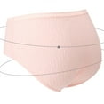 thumbnail image 4 of Bigersell Panties for Women Clearance Women Underwear Seamless Thong Panty Style P-398 Nylon Period Panties Ladies Thongs Briefs Mid Waist Women's Briefs Pink M, 4 of 7