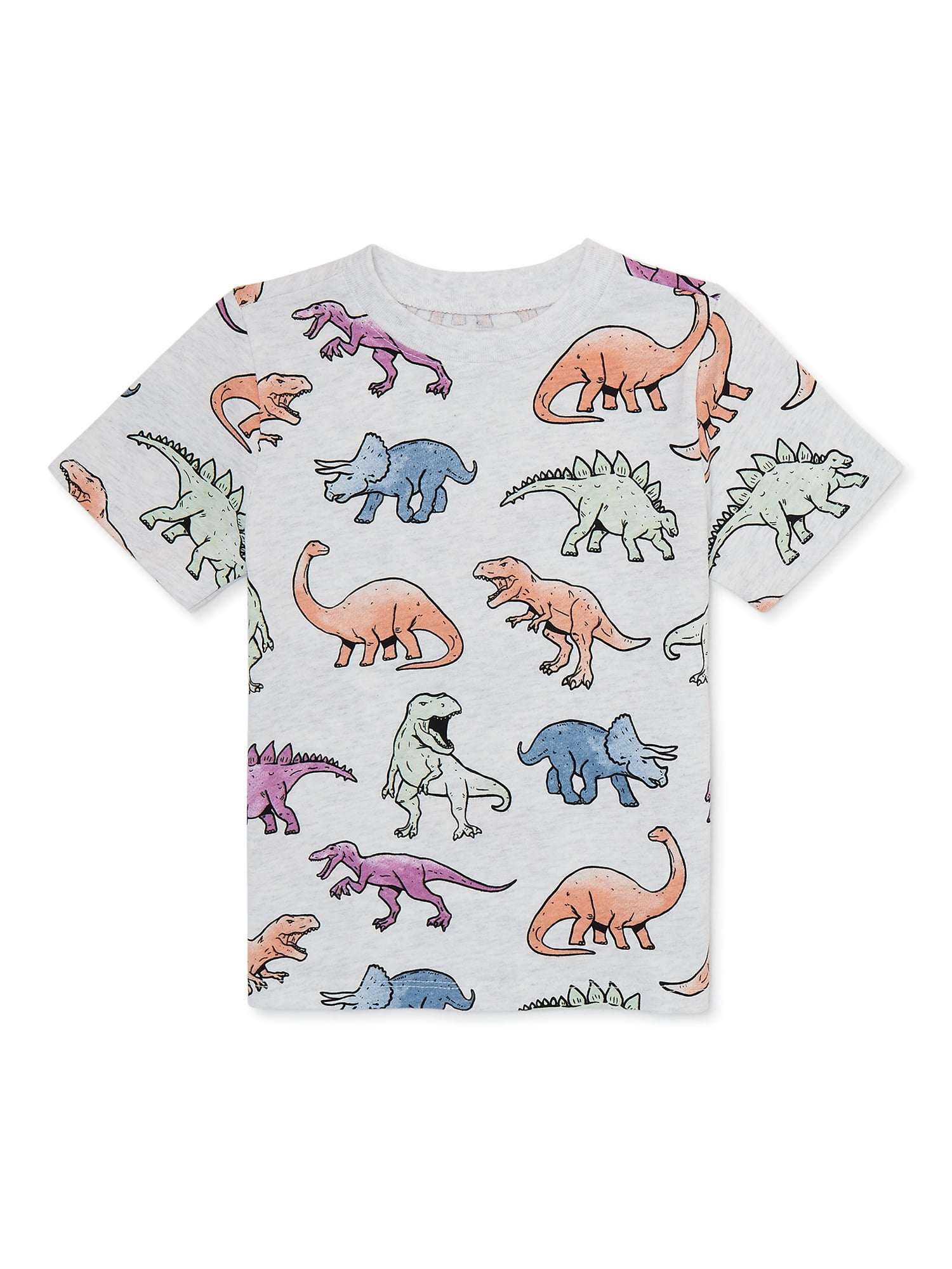 Garanimals Toddler Boy Short Sleeve Print T-Shirt, Sizes 12 Months-5T
