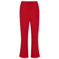 thumbnail image 5 of ACTIVE UNIFORMS Women's Breathable Cool Stretch Fabric Scrub Top and cargo Pant Set (Red, Medium), 5 of 7