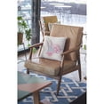 thumbnail image 2 of Round Tufted Navy Velvet Floor Pillow, 2 of 3