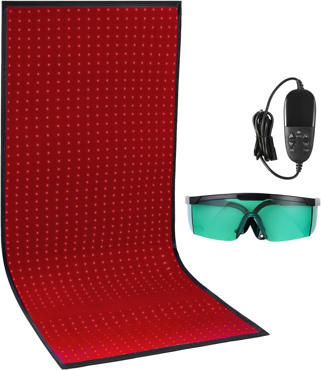 UV 311nm Narrowband Phototherapy Light Wand with Timer, LCD