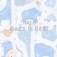 thumbnail image 4 of HALO SleepSack Swaddle, 100% Cotton, Blue Safari, Infant Boys, Small, 3-6 Months, 4 of 4