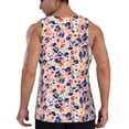 thumbnail image 3 of Easygdp Leopard Print (2) Men's Tank Top, Sleeveless Muscle T Shirts, Breathable, Quick-Dry, Loose for Gym, Running, Fitness - XX-Large, 3 of 9