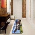 thumbnail image 3 of SKYSONIC Cow Cattle Grassland Runner Rug, 2'¡Á6' with Rubber Backing Funny Animal Summer Non Slip Entryway Rug Runner Washable Soft Area Rug Carpet for Hallway Bedroom Kitchen Decor, 3 of 6
