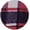 Red-04, variant on Perfectbot Women's Long Plaid Flannel Jacket, Two Way Zipper Lapel Collar with Pocket and Adjustable Cuffs