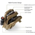 thumbnail image 4 of Phone Pouch, Cell Phone Holster Pouch Compatible With Men Belt, Tactical Cell Phone Belt Pouch Compatible With Mobile Phone Under 6.5 Inches, 4 of 4