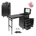 thumbnail image 1 of Mesa de Manicure Plegable Nanofort Bluetooth USB con Bocinas Negro, 1 of 4