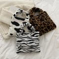 thumbnail image 5 of Black Bolso de felpa para mujer, bolso de mano con estampado de leopardo, bolso de mano con patrón de vaca, bolsas para el almuerzo, 5 of 5