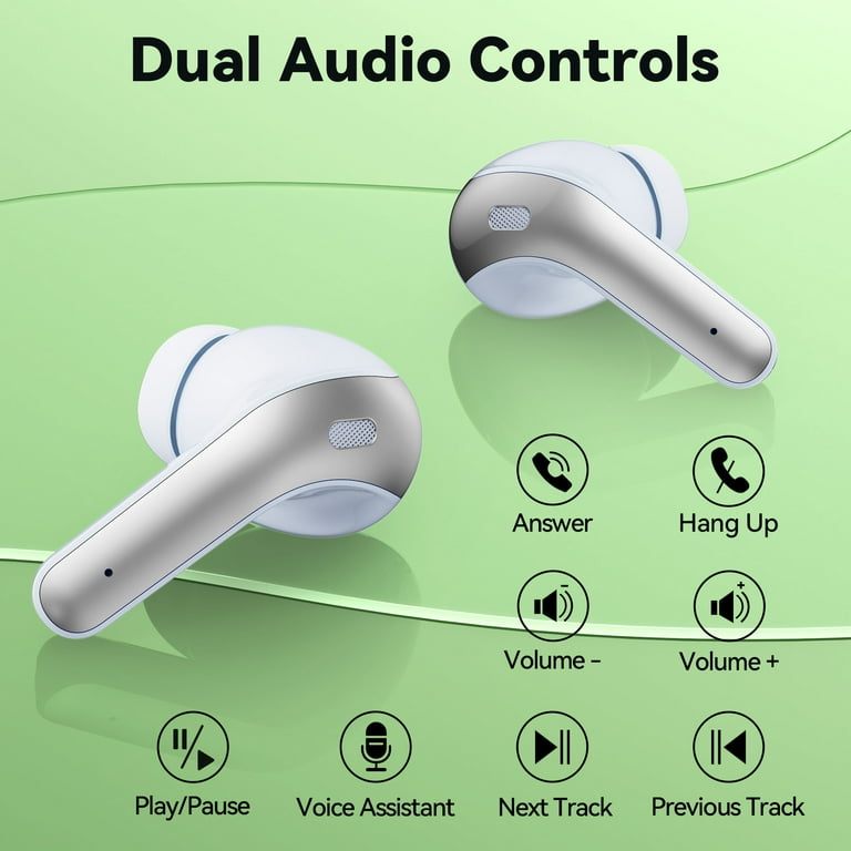 Wireless earbuds for laptop with mic hotsell