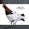 thumbnail image 3 of CafePress - Willow Ptarmigan Women's T Shirt - Women's Traditional Fit Dark T-Shirt, 3 of 4