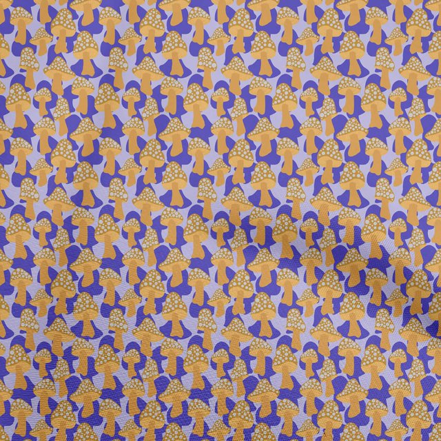 oneOone Velvet Violet Fabric Asian Fabric For Sewing Printed Craft Fabric By The Yard 58 Inch Wide
