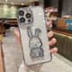 thumbnail image 1 of Funda de oso de dibujos animados con purpurina y arena movediza para iPhone 14 Pro Max 13 12 11 X Xr Xs 7 8 Plus, cubierta transparente de película suave para cámara Fivean unisex, 1 of 2