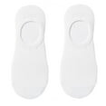 thumbnail image 2 of Akiihool Womens Socks Crew No Show Socks Womens Ultra Low Cut Liner Socks Non Slip Hidden Invisible for Flats Boat (White,One Size), 2 of 4