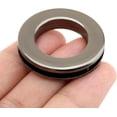 thumbnail image 4 of 4sets Screw-in Eyelet Metal Screw Together Grommets Bag Loop Handle Connector Rings Purse Accessories SCES (Gunmetal, 1 Inch), 4 of 8