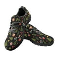 thumbnail image 2 of COEQINE Women Sneakers Christmas Tree Ball Ornaments Running Walking Shoes Black Sole Fashion Tennis Shoes for Travel Mesh Breathable Trainers Xmas Footwear, 2 of 7