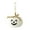 B, variant on TAROFISH 1 Piece of Mini Fun Halloween Pumpkin-Shaped Creative Woven Hanging Decoration, Outdoor Decoration, Suitable for Birthday, Christmas, Girls' Gifts, Party Decorations.,C,9cm