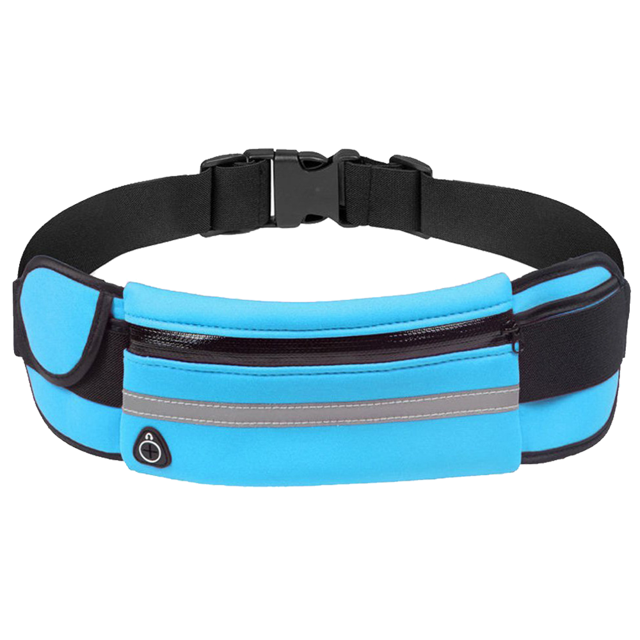 Cinturón para correr para mujeres y hombres, bolsa de cinturón ajustable que se adapta a la mayoría de tamaños de teléfonos y cintura