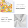 thumbnail image 3 of Dreamtimes Dreamtimes Bathroom Easter Decorative Towel Set with Colorful Easter Eggs Print, 3-Piece Set with 30x60 inch Bath Towel, 16x28 inch Hand Towel & 13x13 inch Washcloth, 3 of 6