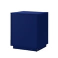 thumbnail image 6 of Posh Living Angela Nightstand with Metal Corner Brackets in Dark Navy/Gold, 6 of 8