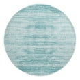 thumbnail image 2 of Jill Zarin Uptown Collection Area Rug - Madison Avenue (5' 3" Round Turquoise/Ivory), 2 of 6