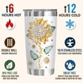 thumbnail image 3 of Mom Birthday Gifts from Daughter, Son – Coffee Tumbler/Mug – Cute Unique Gift Idea for Mama, Mother, New Mom, Wife, Funny Cup, Postpartum 20oz sunflower gifts, 3 of 6
