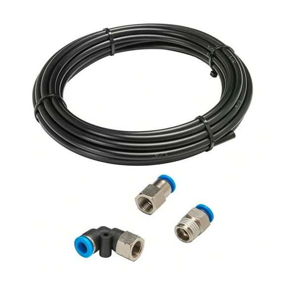 Mechanical Air Pressure Gauge Installation Hose Kit