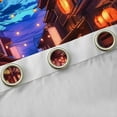 thumbnail image 4 of Feelyou Tokyo Streetscape Blackout Curtains Set of 2 (52x84 Each), Vintage Japanese Style Window Curtains, Teens Kids Boys Girls Curtains and Drapes, Window Curtains Bedroom Decor, 4 of 6