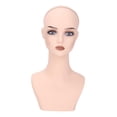 thumbnail image 3 of Maniquí Cabeza Soporte Exhibidor Gorro Peluca Soporte Accesorios PVC Ligero Fácil de Limpiar Adecuado para Salón Tienda Fotografía Entrenamiento Maqui Estilo I, 3 of 8