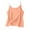 Orange, variant on ORT Cotton Linen Tank Tops for Women Casual Summer Gauze Shirt Basic Sleeveless Layering Camisoles Beach Vacation Clothes(Orange,XXL)