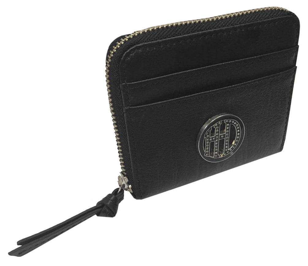 HarleyDavidson HarleyDavidson Women's HD Crystal Mini Zip Leather