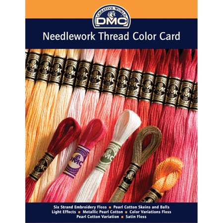 UPC: 0077540183142 | DMC COLORCRD Needlework Threads 12-Page Printed Color Card