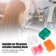 thumbnail image 4 of Stable Heater Block Cover Pollution-Free Low / High Temperature Resistance 8Pcs Case White/Pink/Green/OrangeRandom Color Silicone For 3D Printer, 4 of 8