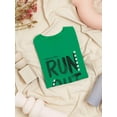 thumbnail image 3 of Run Out Difficult Time Shaped T-Shirt Women -Image by Shutterstock, Female Medium, 3 of 4