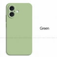 thumbnail image 1 of For iPhone 16 Case For iPhone 16 Plus 16 Pro Max Cover TPU Shockproof Liquid Silicone Phone Case Protective Cover For iPhone 16 Green For iPhone 16 Plus, 1 of 6