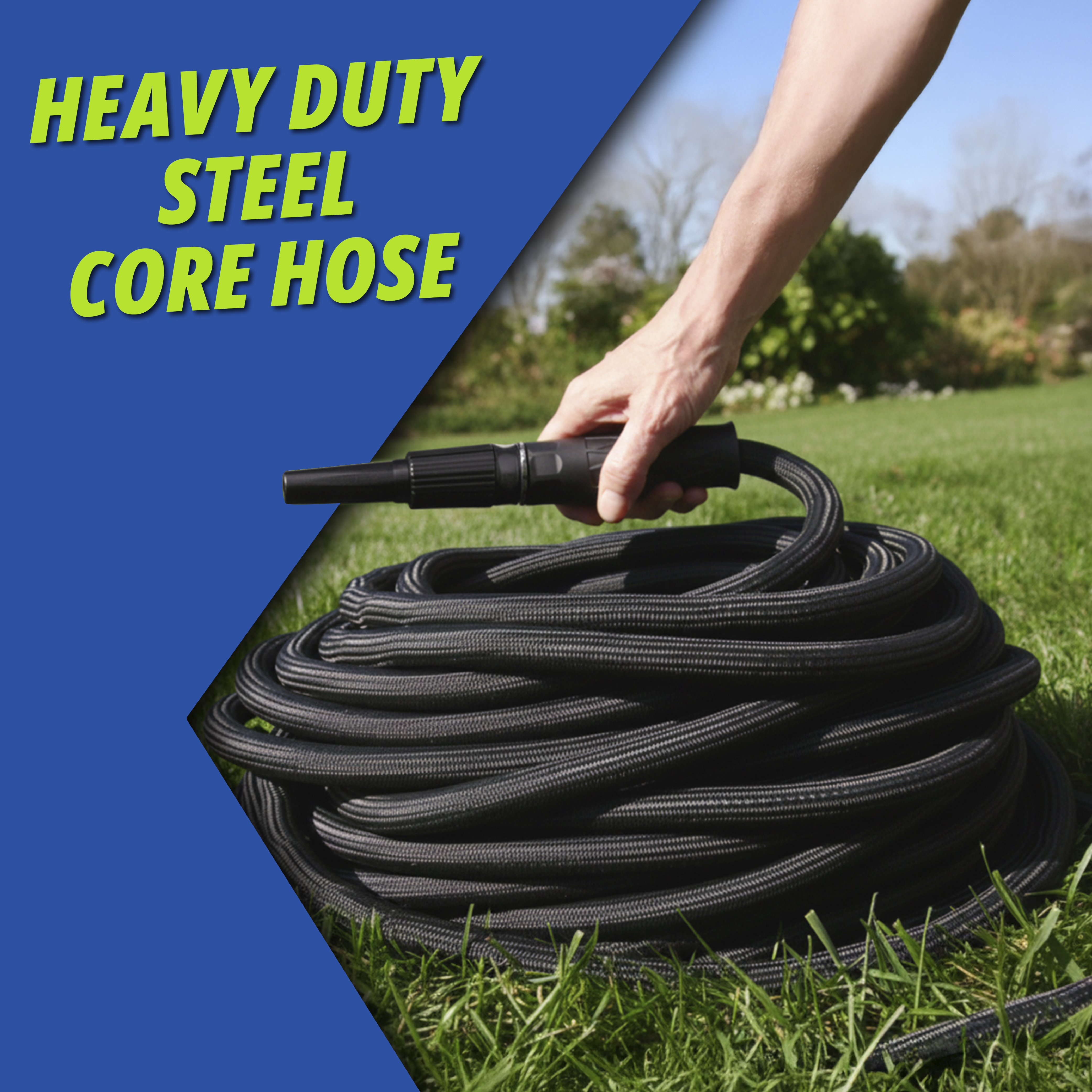 HYDROSTEEL 25-Ft Heavy-Duty Stainless Steel Garden Hose photo 4