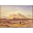 thumbnail image 2 of Purser William 24x18 Gold Ornate Framed and Double Matted Museum Art Print Titled - View of Athens with the Acropolis and the Odeion of Herodes Atticus, 2 of 4