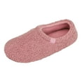 thumbnail image 2 of House Slippers for Woman Womens Fuzzy Memory Foam Loafer Slippers Lightweight Fleece Lining Indoor Shoes, 2 of 4