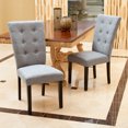 thumbnail image 1 of Elina Dining Chair, Set of 2, Grey, 1 of 4