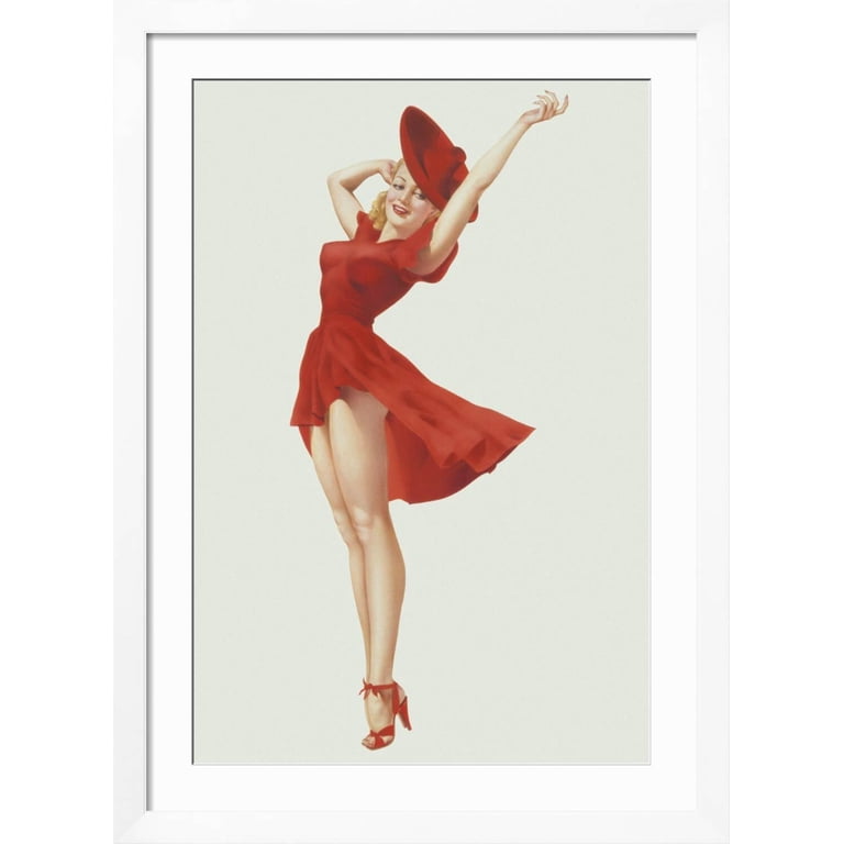 Art.com Varga Girl, September 1941 Art Print by Alberto Vargas