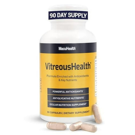 Vitreous Health by MacuHealth - Eye Floaters Formula (90ct - 90 day supply)