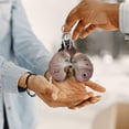 thumbnail image 5 of Jiibva Flower Keychain, Simulation Orchid Lily Keychain Y2k Aesthetic Flower Keyring Bag Purse Charms Handbags Decoration Accessories, 5 of 7
