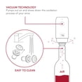 thumbnail image 3 of Bomba Wine Saver Vacu Vin eléctrica con 2 tapones de vacío, 3 of 7