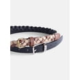 thumbnail image 3 of Wonder Nation Girl Glitter Braided and Double Loop Belts, 2-Pack, Sizes XS-XXL, 3 of 4