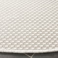 thumbnail image 5 of SAFAVIEH Sisal All-Weather Ophelia Solid Indoor/Outdoor Area Rug, Ivory, 6'7" x 6'7" Round, 5 of 12